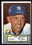 1952 Topps #331 Tom Morgan New York Yankees