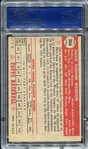 1952 Topps #366 Dave Madison St. Louis Browns PSA 5