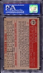 1952 Topps #379 Joe Rossi Cincinnati Reds PSA 5