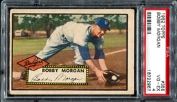 1952 Topps #355 Bobby Morgan Brooklyn Dodgers PSA 4