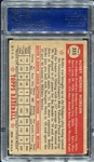 1952 Topps #355 Bobby Morgan Brooklyn Dodgers PSA 4