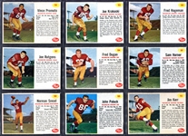 1962 Post Cereal Football Complete Set of 200 Nice Condition!