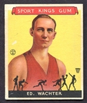 1933 Goudey Sport Kings #5 Ed Wachter - Basketball
