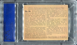 R60 1936 G-Men & Heroes of the Law #86 PSA 3