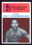 1961 Fleer #8 Wilt Chamberlain Rookie Card