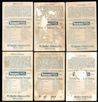 N105 Cowboy Scenes Lot of 9 Different