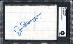 Joe DiMaggio Autograph SGC AU