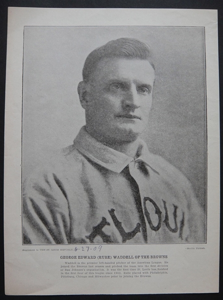 1909 St. Louis Republic Browns Supplements Complete Set