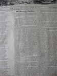 1874 Forest and Stream Newspaper 3 Complete Issues of Volume 2