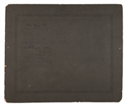 Harvard Military School Baseball Team 1906 Players ID'd on Back!
