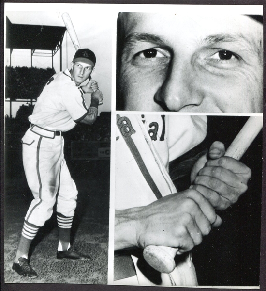 1946 Stan Musial Wire Photo