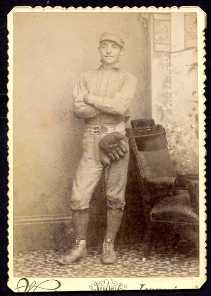 1890s Baseball Player Cabinet Card