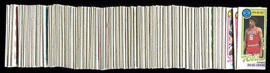 1980-81 Topps Basketball Complete Singles Set