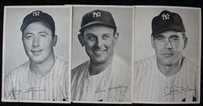 1949 New York Yankees Photo Pack 9 Different