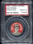 Domino Discs Jack Rowan PSA 10 Only One Graded!