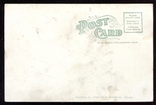 1910 Whitey Opera House My Cinderella Girl Baseball Postcard