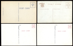 4 Golf Theme Postcards