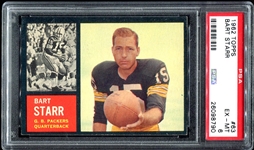 1962 Topps #63 Bart Starr PSA 6