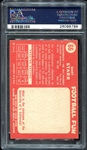 1958 Topps #66 Bart Starr PSA 3