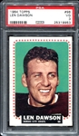 1964 Topps #96 Len Dawson PSA 3