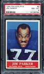 1964 Philadelphia #8 Jim Parker PSA 8
