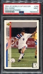 1994 Upper Deck World Cup Soccer #268 Mia Hamm PSA 9