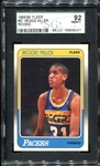 1988-89 Fleer #57 Reggie Miller RC SG 92