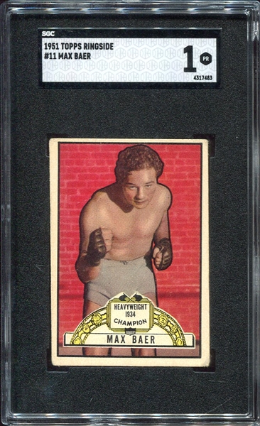 1951 Topps Ringside #11 Max Baer 