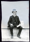 Harry Wright Image For Kalamazoo Bats Card