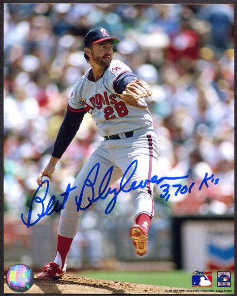 Bert Blyleven Signed Photo