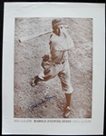 M114 Baseball Magazine Pee Wee Reese Signed