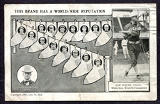 1907 Geo. W. Hull Doc White Postcard