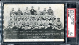 1906 V. O. Hammond Chicago White Sox Postcard PSA 3MK