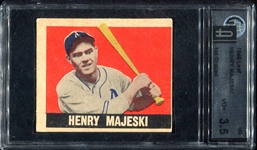 1948/49 Leaf #149 Henry Majeski Short Print GAI 3.5