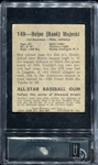 1948/49 Leaf #149 Henry Majeski Short Print GAI 3.5