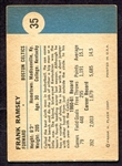 1961 Fleer #35 Frank Ramsey Boston Celtics