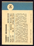 1961 Fleer #54 Tommy Heinsohn IA Boston Celtics