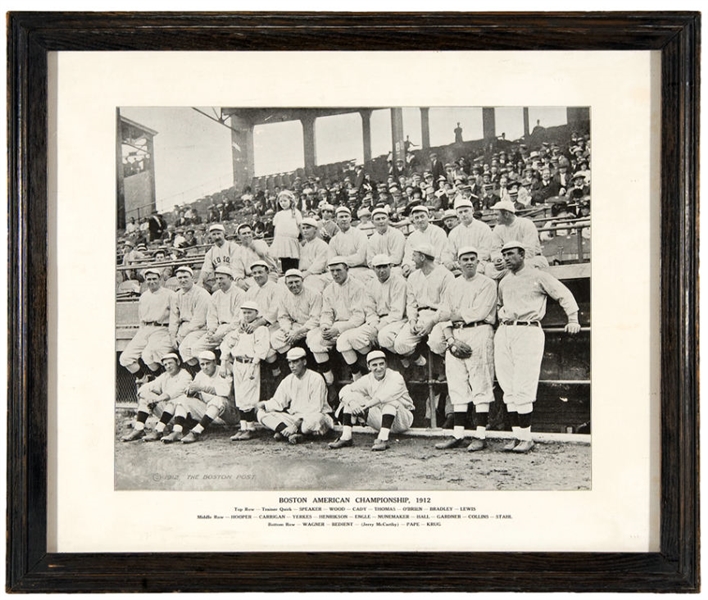 1912 Boston Post Red Sox Supplement