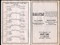 1905 Cornell vs. Columbia Scorecard w/Eddie Collins