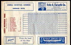 1953 Aberdeen Pheasants Program w/Roger Maris