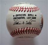 Babe Ruth Hand Painted Ball by Erwin Sadler