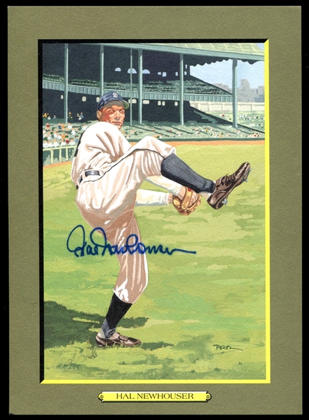 1988 Perez-Steele Great Moments Hal Newhouser Signed