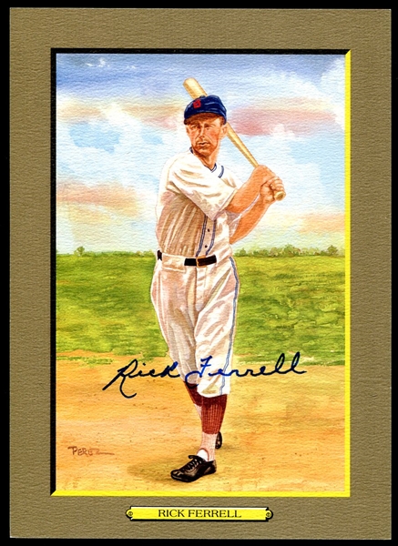 1988 Perez-Steele Great Moments Rick Ferrell Signed