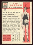 1957 Topps Basketball #55 Phil Jordan Knicks