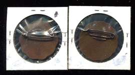1914 Boston Braves & 1920 Brooklyn Dodgers World Series Repro Pinbacks