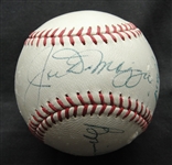 Joe DiMaggio Autographed Baseball JSA