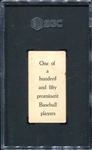E107 Powers Athletics SGC 3 None Graded Higher