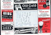 1943 Philadelphia Athletics vs Cleveland Score Card