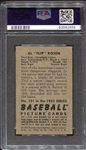 1952 Bowman #151 Al Rosen PSA 4
