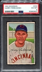 1952 Bowman #202 Harry Perkowski RC PSA 6